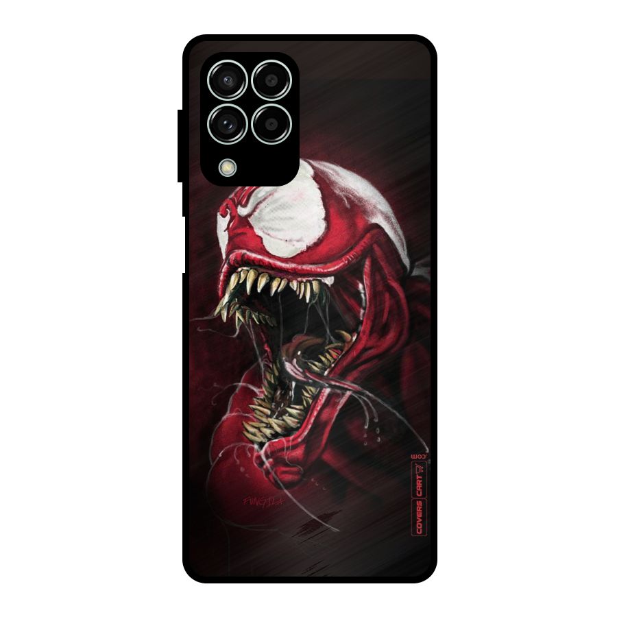 Red Venom Artwork Metal Back Case for Galaxy M33