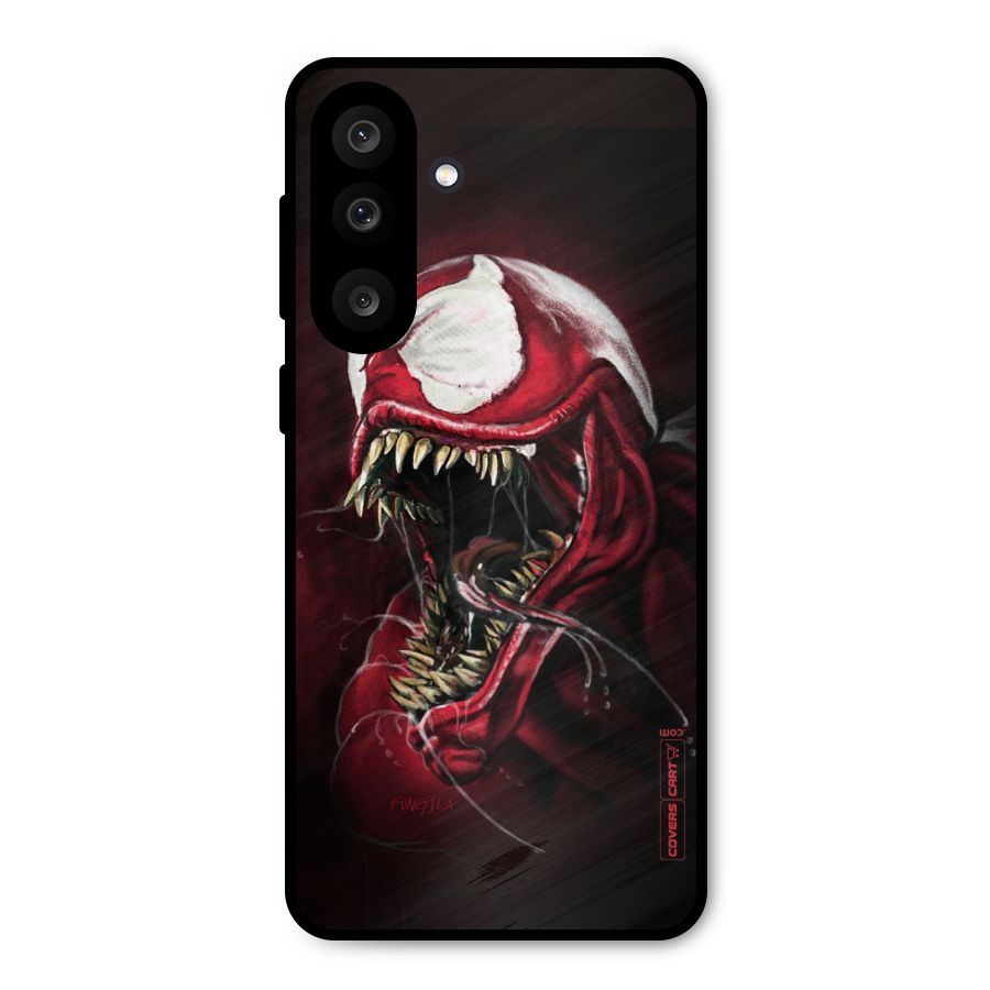 Red Venom Artwork Metal Back Case for Galaxy M56