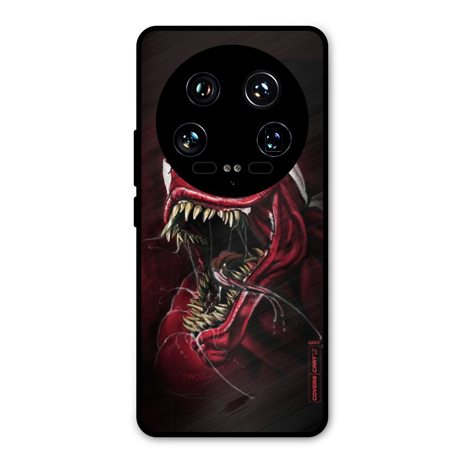 Red Venom Artwork Metal Back Case for Xiaomi 14 Ultra