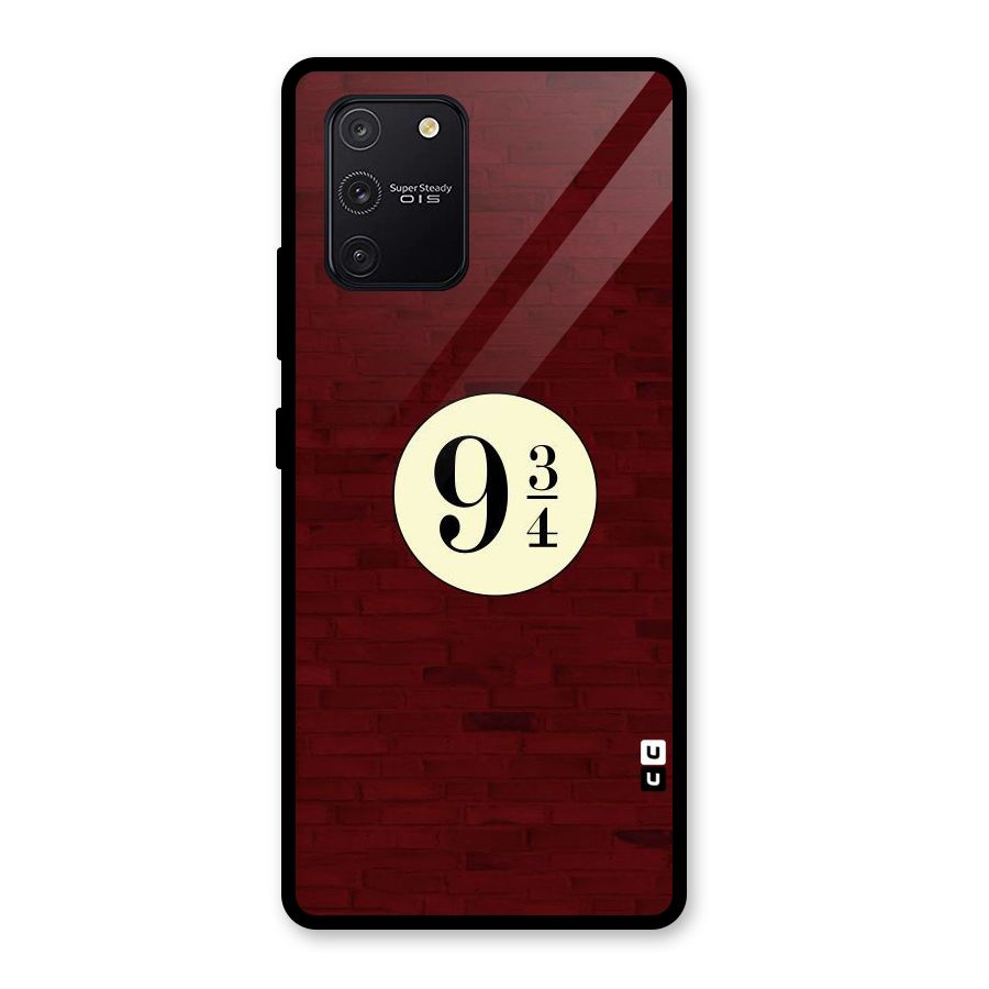 Red Wall Express Glass Back Case for Galaxy S10 Lite