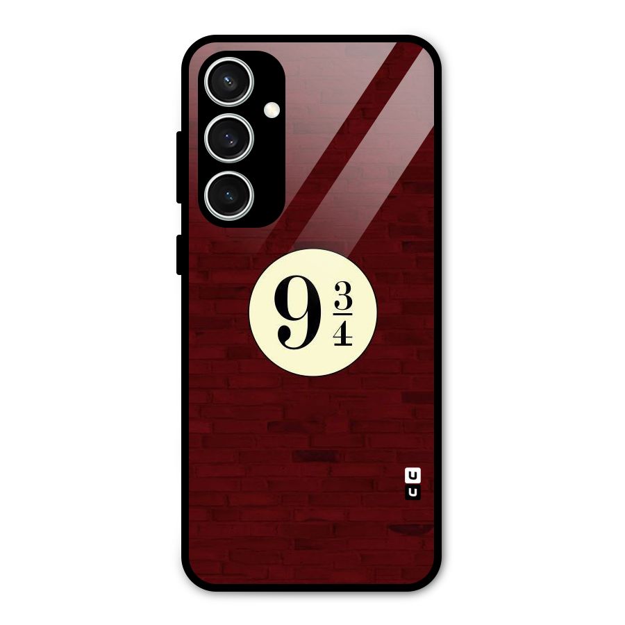 Red Wall Express Glass Back Case for Galaxy S23 FE