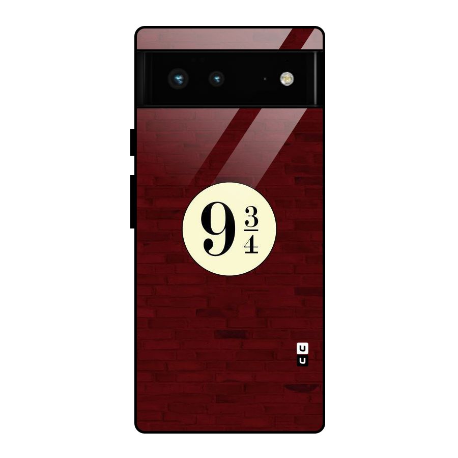 Red Wall Express Glass Back Case for Google Pixel 6