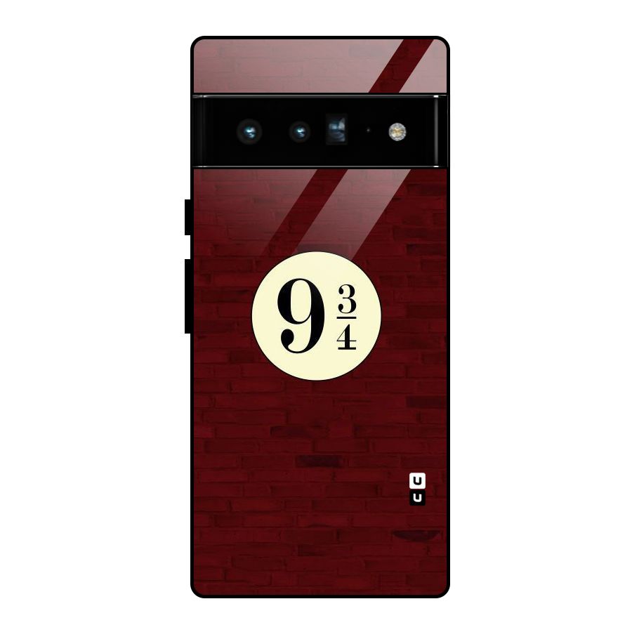 Red Wall Express Glass Back Case for Google Pixel 6 Pro