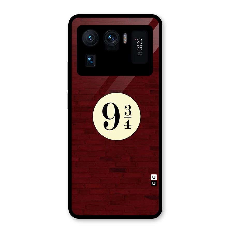 Red Wall Express Glass Back Case for Mi 11 Ultra