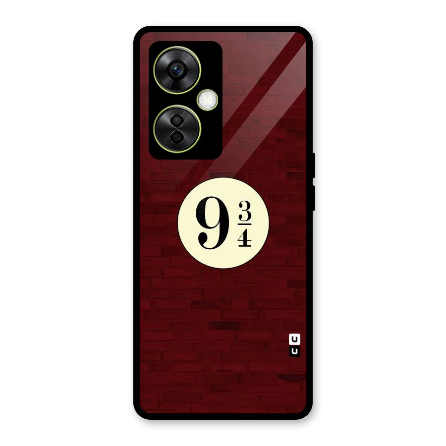 Red Wall Express Glass Back Case for OnePlus Nord CE 3 Lite