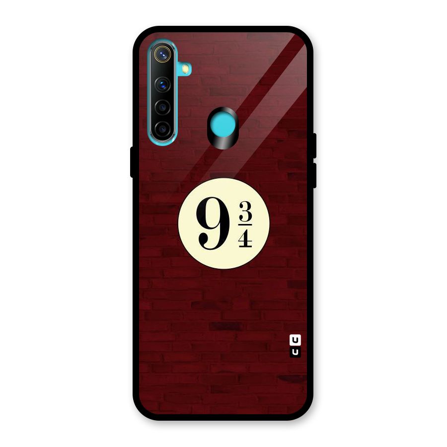 Red Wall Express Glass Back Case for Realme Narzo 10