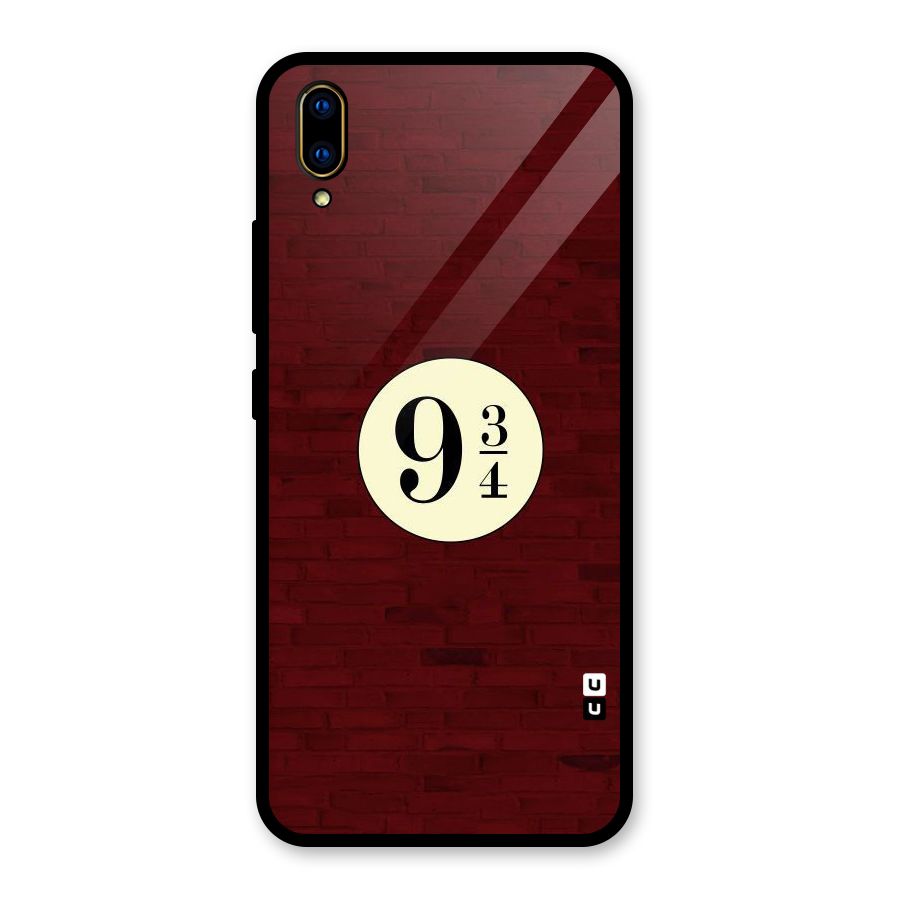 Red Wall Express Glass Back Case for Vivo V11 Pro