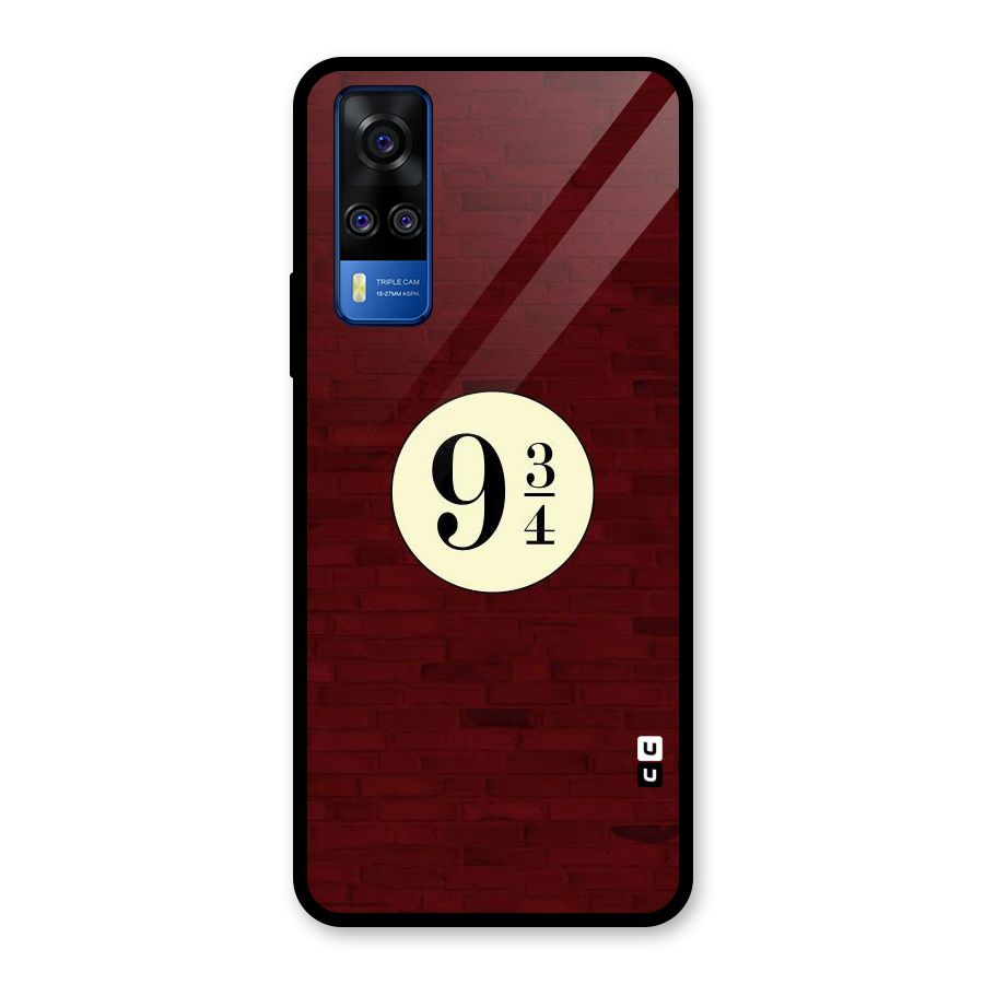 Red Wall Express Glass Back Case for Vivo Y31