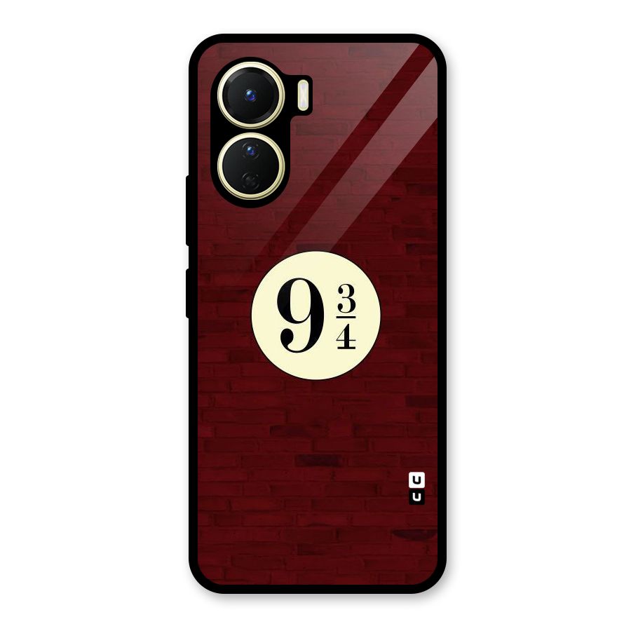 Red Wall Express Glass Back Case for Vivo Y56
