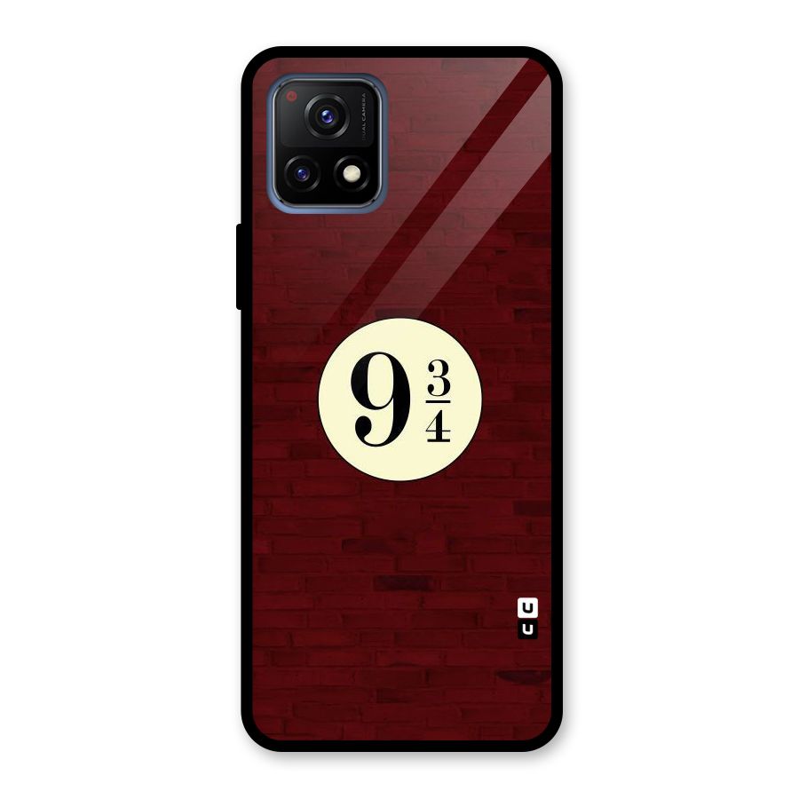 Red Wall Express Glass Back Case for Vivo Y72 5G