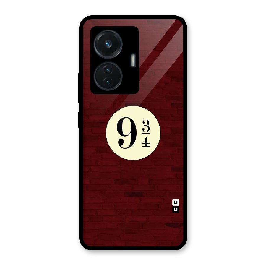 Red Wall Express Glass Back Case for iQOO Z6 44W