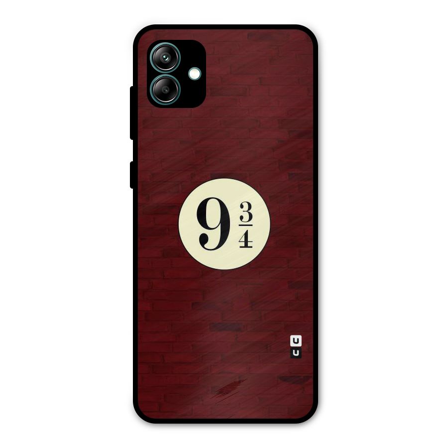 Red Wall Express Metal Back Case for Galaxy A04