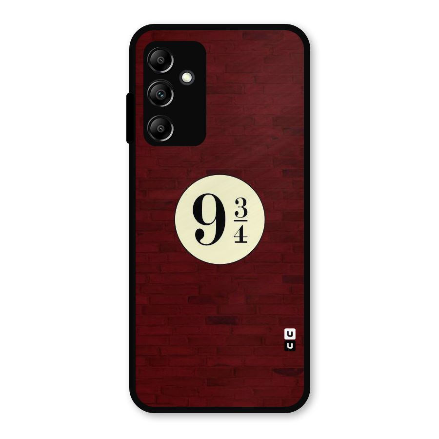 Red Wall Express Metal Back Case for Galaxy A14 5G