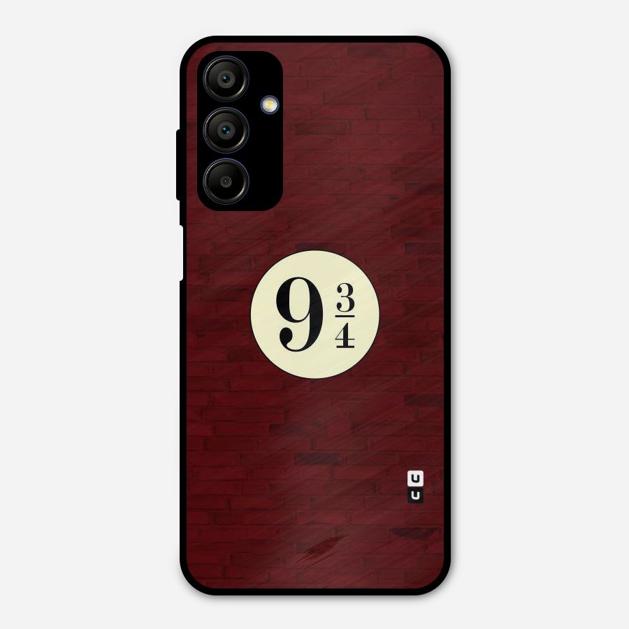 Red Wall Express Metal Back Case for Galaxy A15 5G