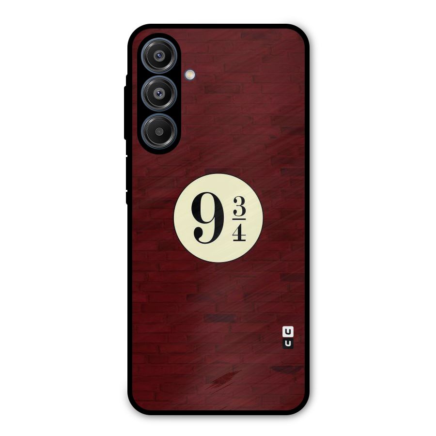Red Wall Express Metal Back Case for Galaxy A16 5G