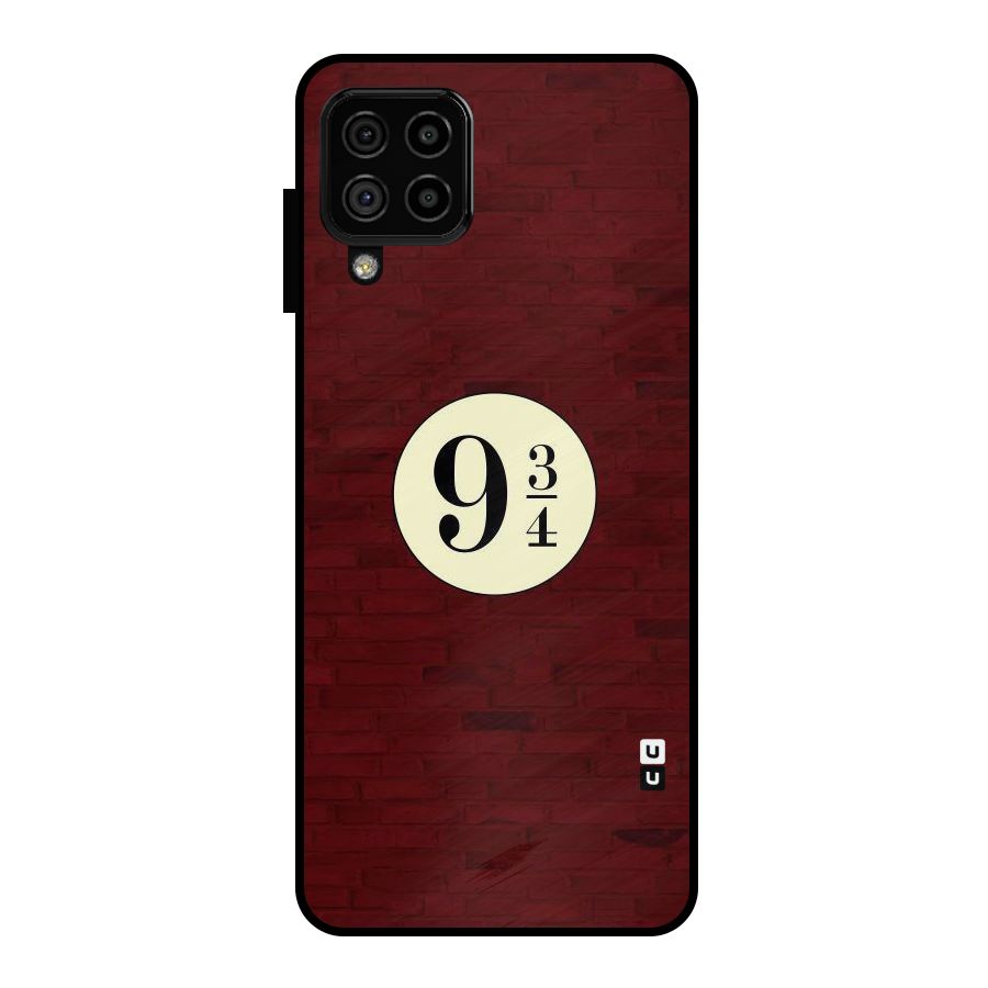 Red Wall Express Metal Back Case for Galaxy A22 4G