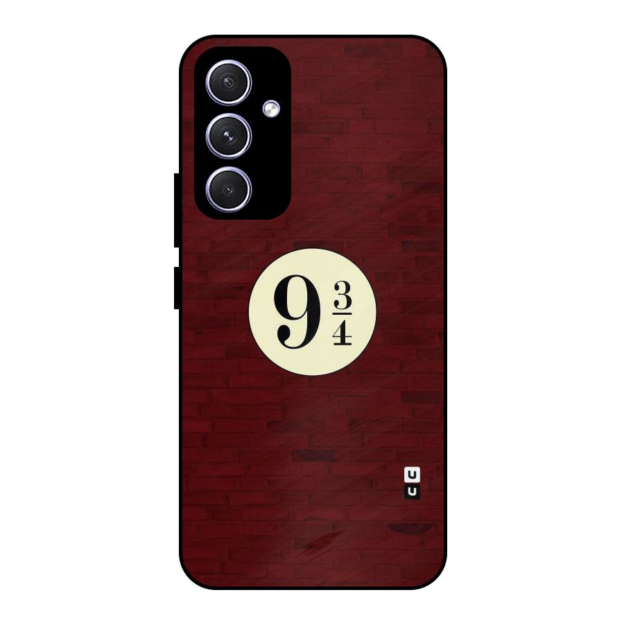 Red Wall Express Metal Back Case for Galaxy A54