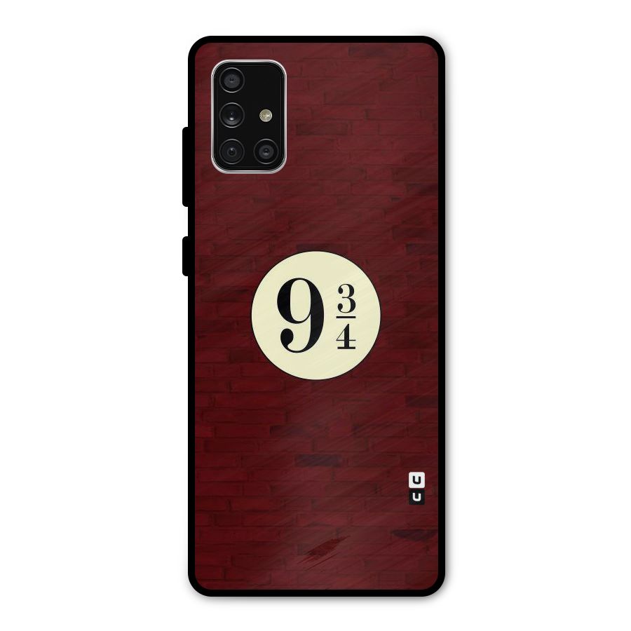 Red Wall Express Metal Back Case for Galaxy A71