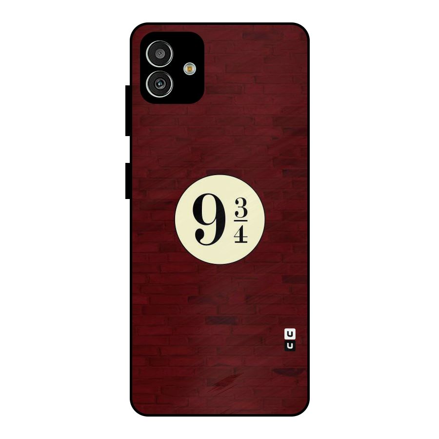 Red Wall Express Metal Back Case for Galaxy M13 5G