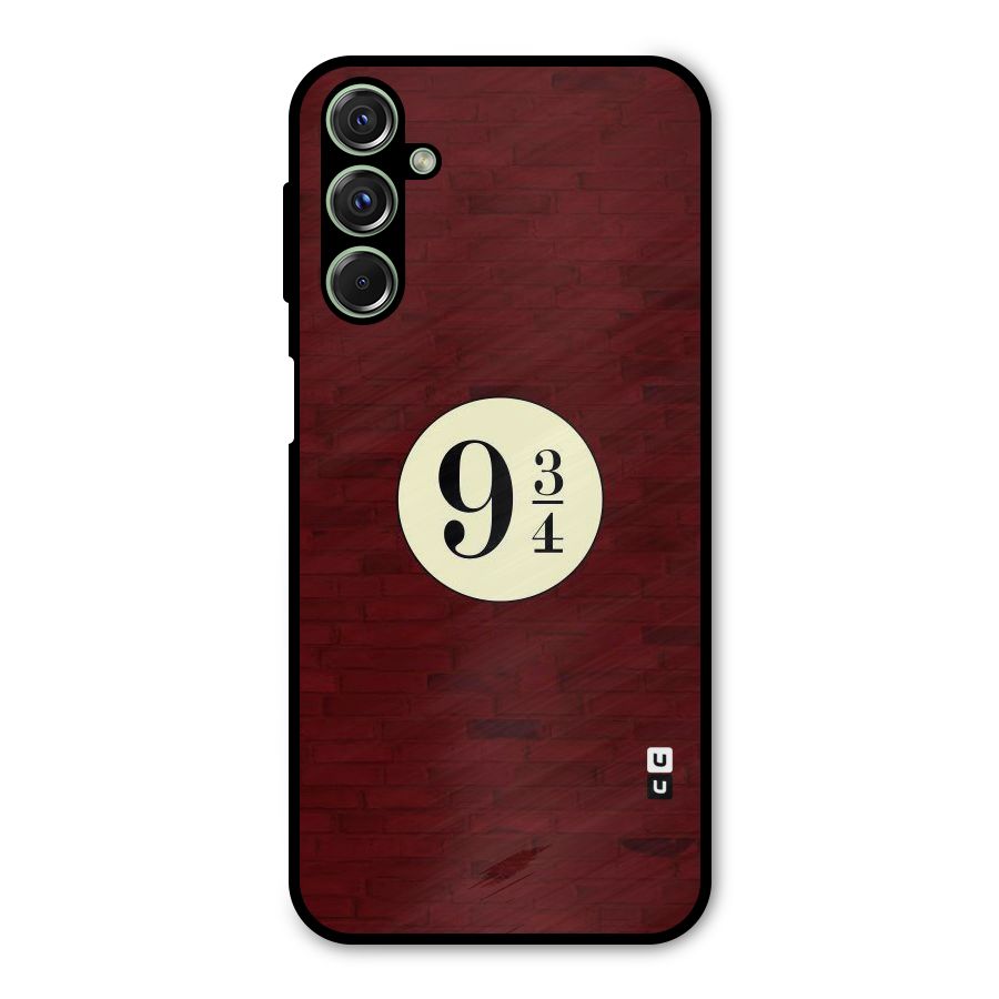 Red Wall Express Metal Back Case for Galaxy M34