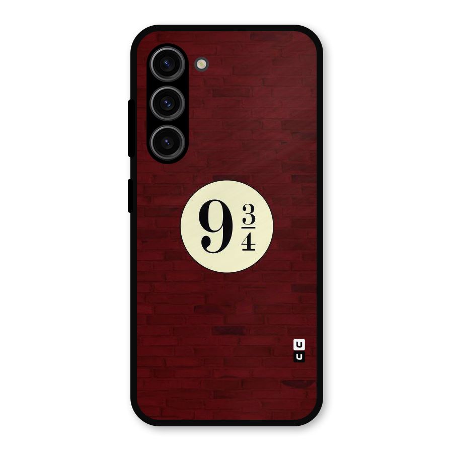 Red Wall Express Metal Back Case for Galaxy S23