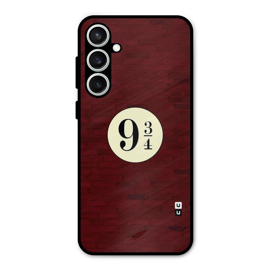 Red Wall Express Metal Back Case for Galaxy S23 FE