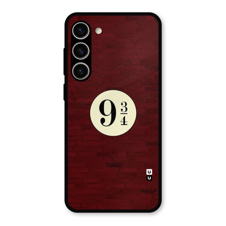 Red Wall Express Metal Back Case for Galaxy S23 Plus