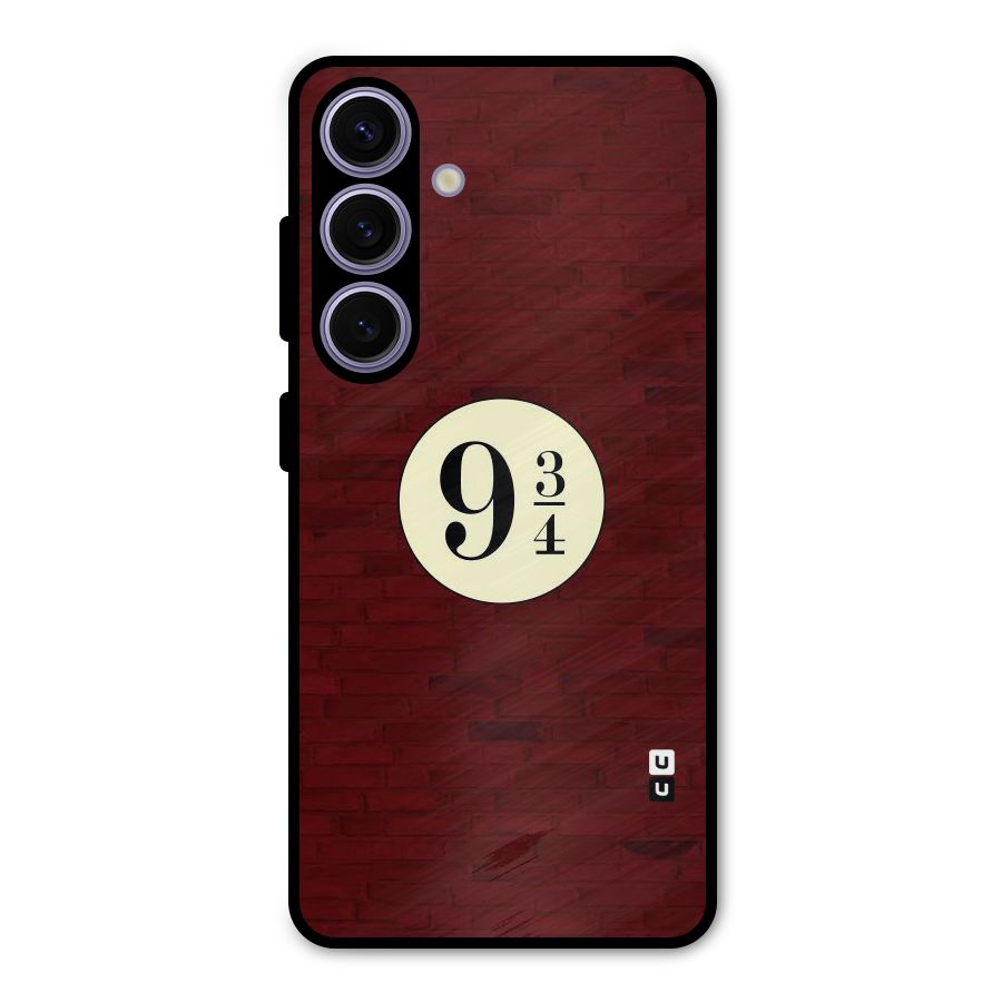 Red Wall Express Metal Back Case for Galaxy S24