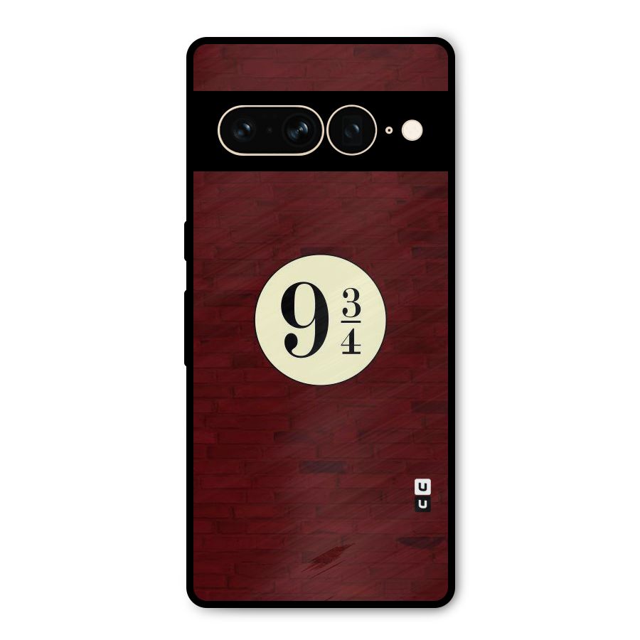 Red Wall Express Metal Back Case for Google Pixel 7 Pro