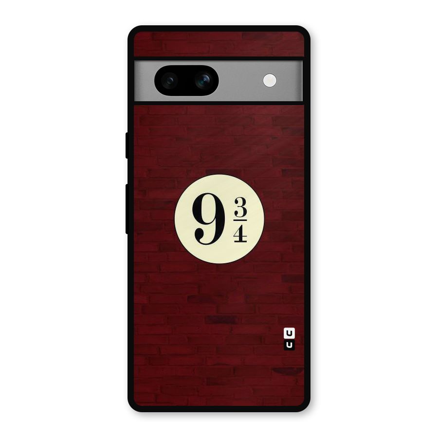 Red Wall Express Metal Back Case for Google Pixel 7a