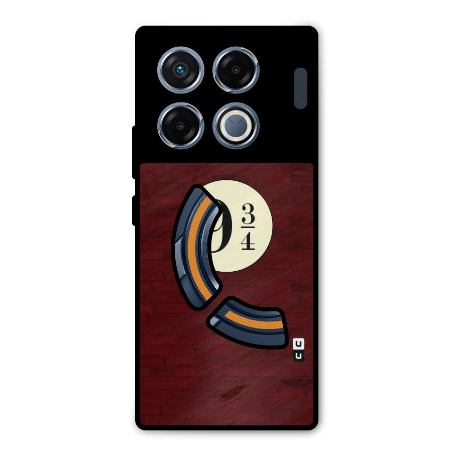 Red Wall Express Metal Back Case for Infinix GT 20 Pro