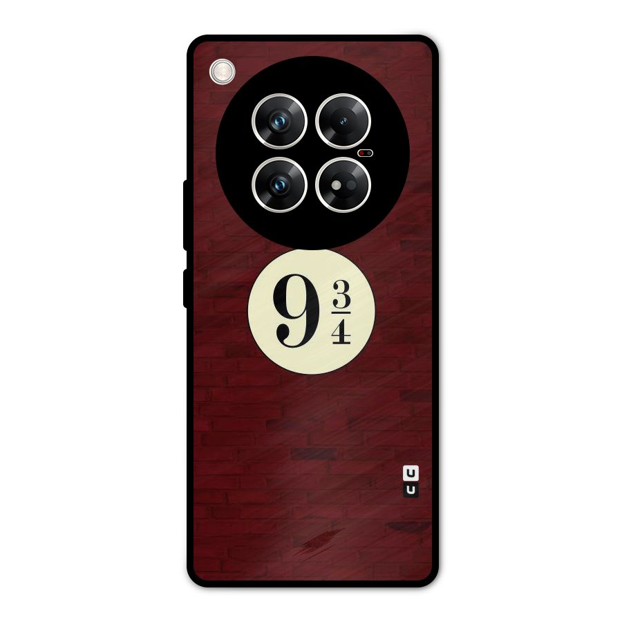 Red Wall Express Metal Back Case for Infinix Zero 40 5G