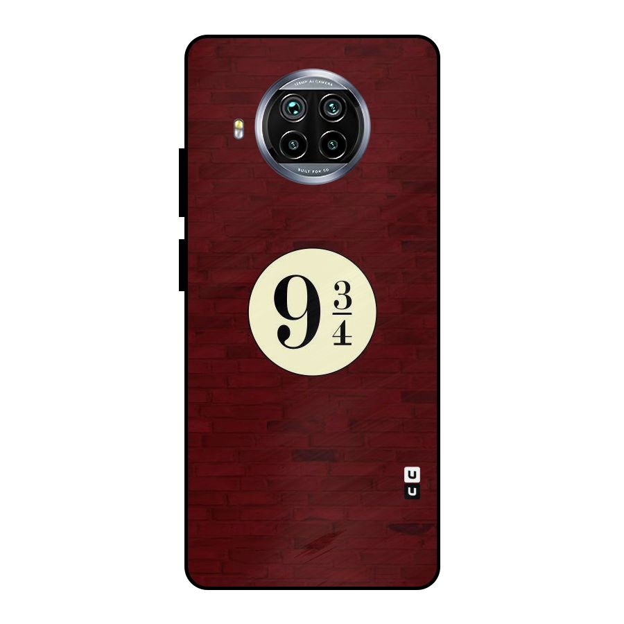 Red Wall Express Metal Back Case for Mi 10i