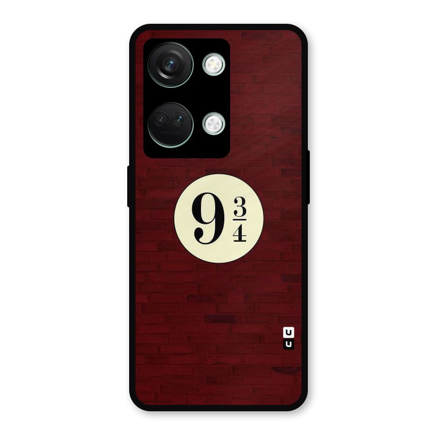 Red Wall Express Metal Back Case for OnePlus Nord 3