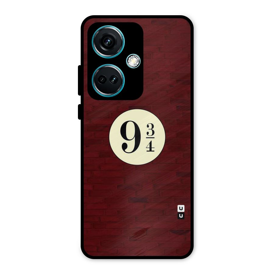 Red Wall Express Metal Back Case for OnePlus Nord CE 3 5G