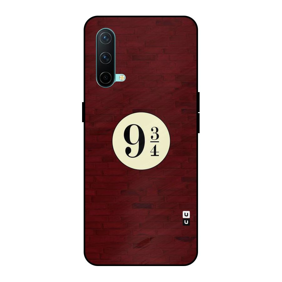 Red Wall Express Metal Back Case for OnePlus Nord CE 5G