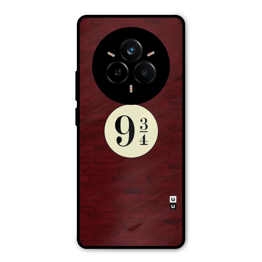 Red Wall Express Metal Back Case for Realme 14 Pro Plus