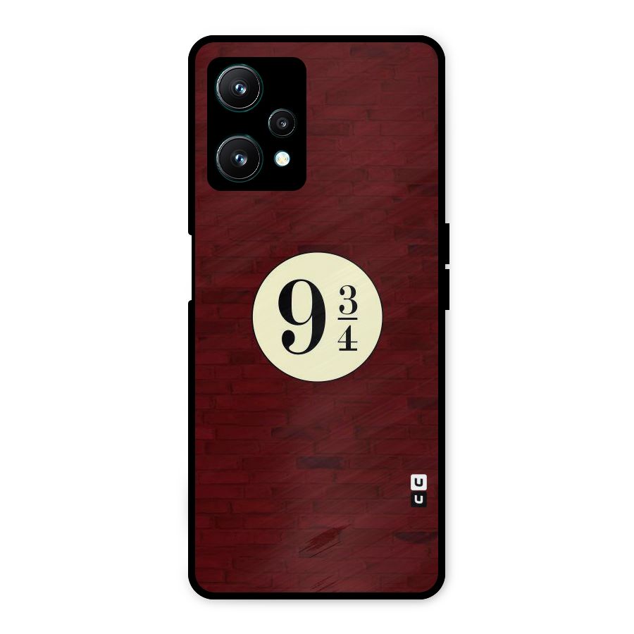 Red Wall Express Metal Back Case for Realme 9 Pro 5G