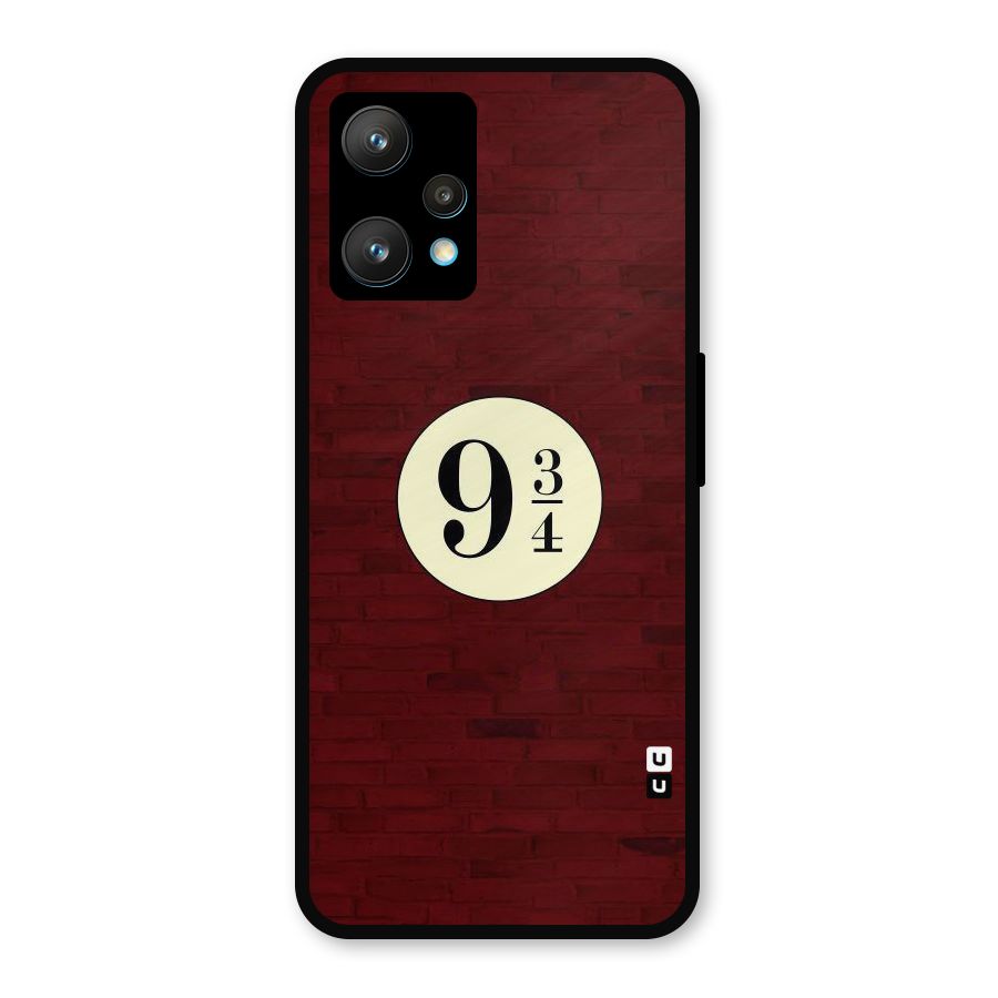 Red Wall Express Metal Back Case for Realme 9 Pro Plus 5G