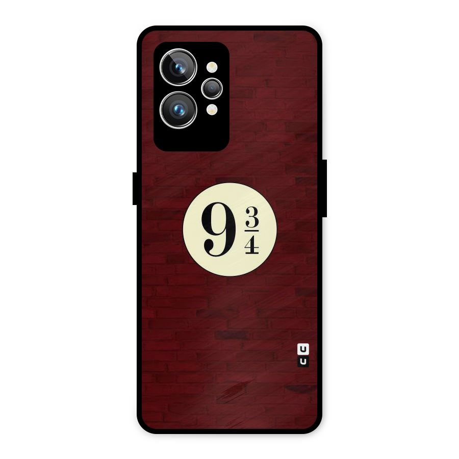 Red Wall Express Metal Back Case for Realme GT2 Pro