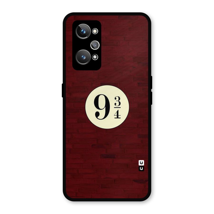 Red Wall Express Metal Back Case for Realme GT 2