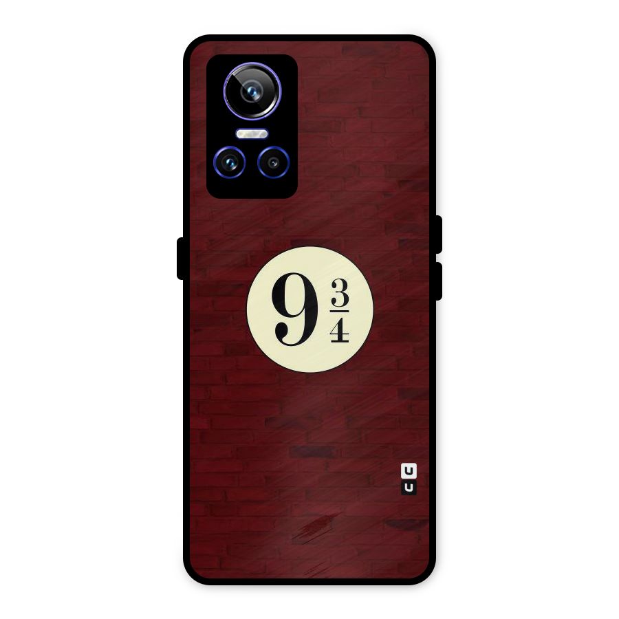 Red Wall Express Metal Back Case for Realme GT Neo 3