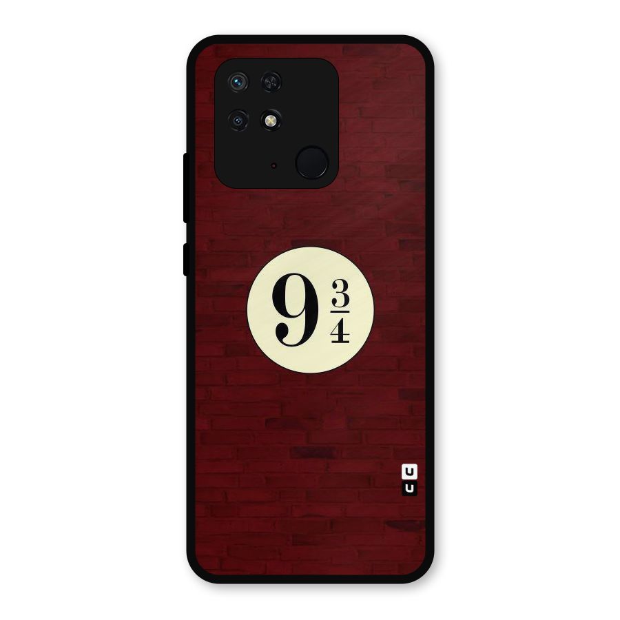 Red Wall Express Metal Back Case for Redmi 10 Power