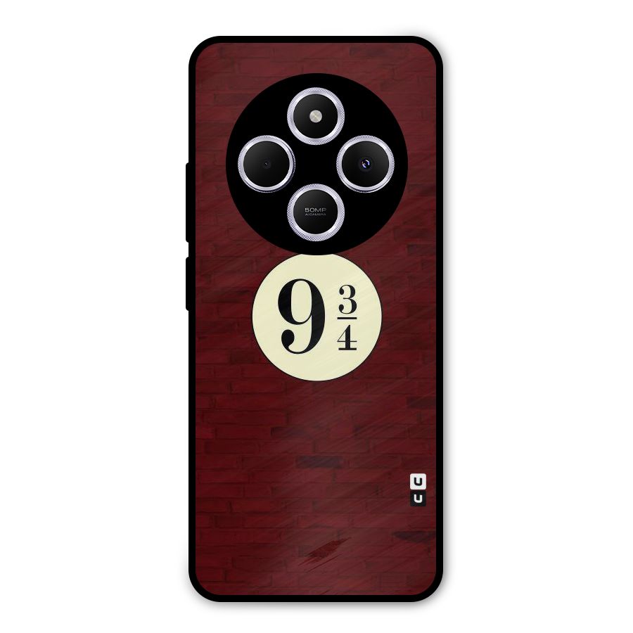 Red Wall Express Metal Back Case for Redmi 14C