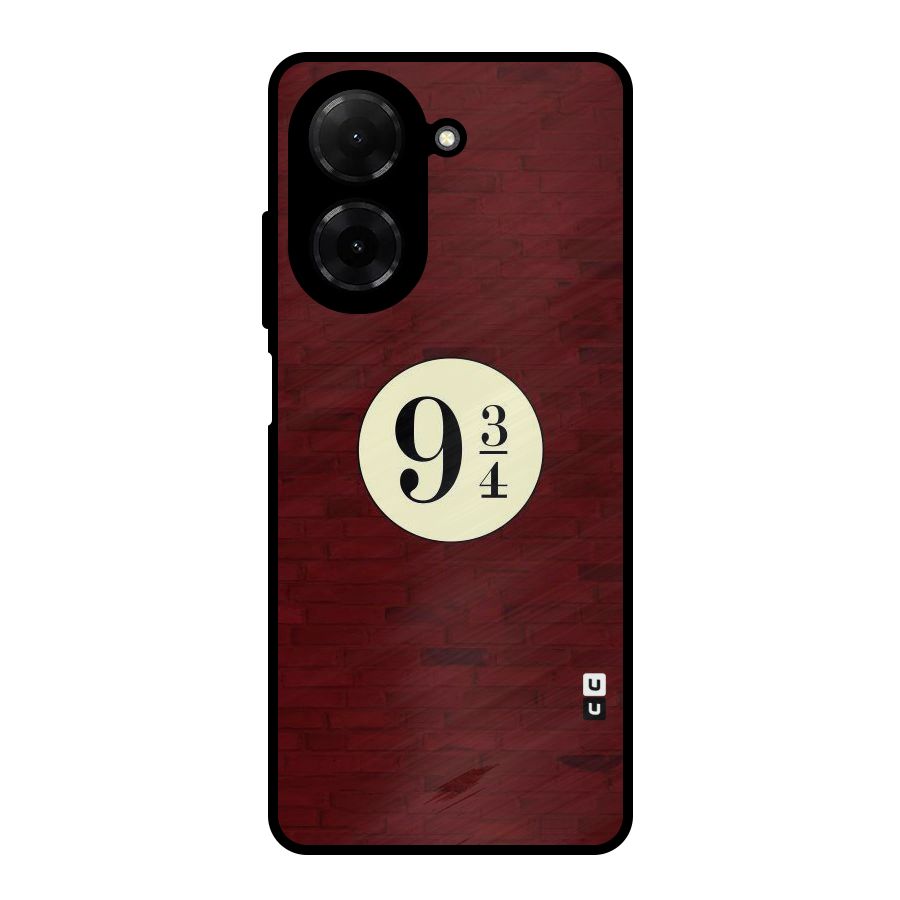 Red Wall Express Metal Back Case for Redmi A5 4G