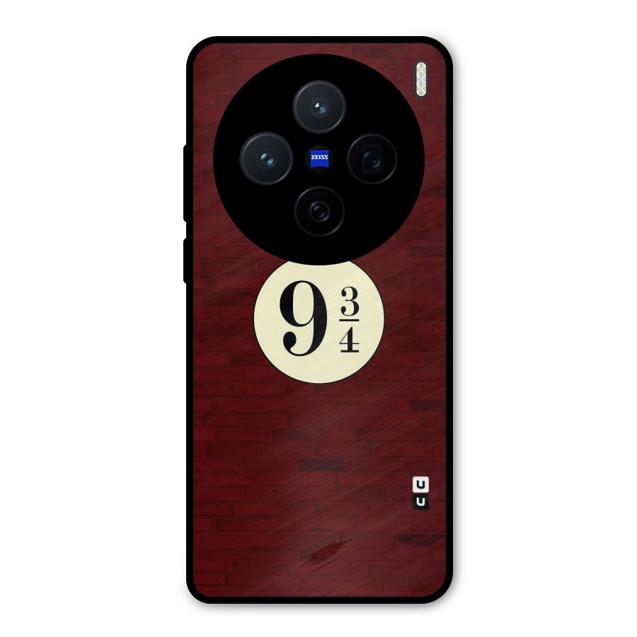Red Wall Express Metal Back Case for Vivo X200