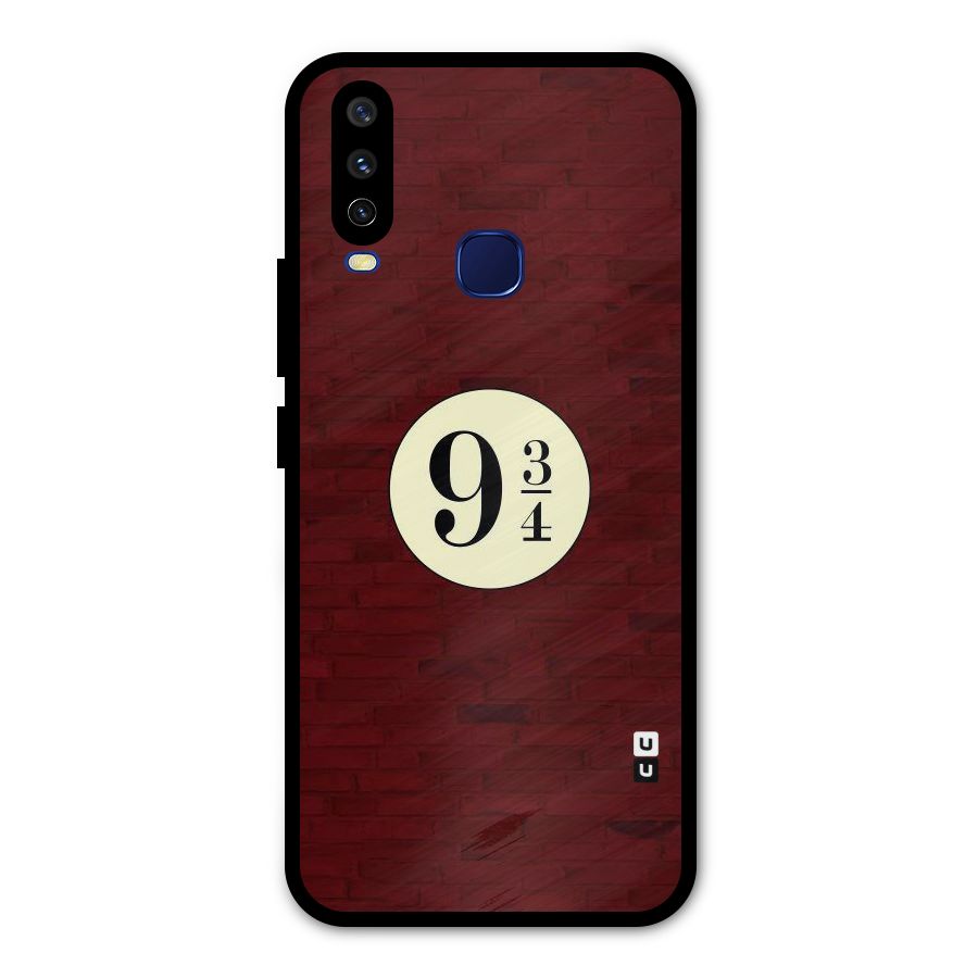 Red Wall Express Metal Back Case for Vivo Y15