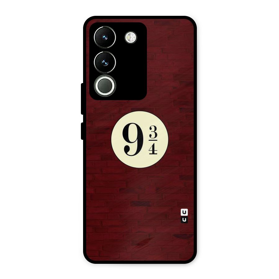 Red Wall Express Metal Back Case for Vivo Y200