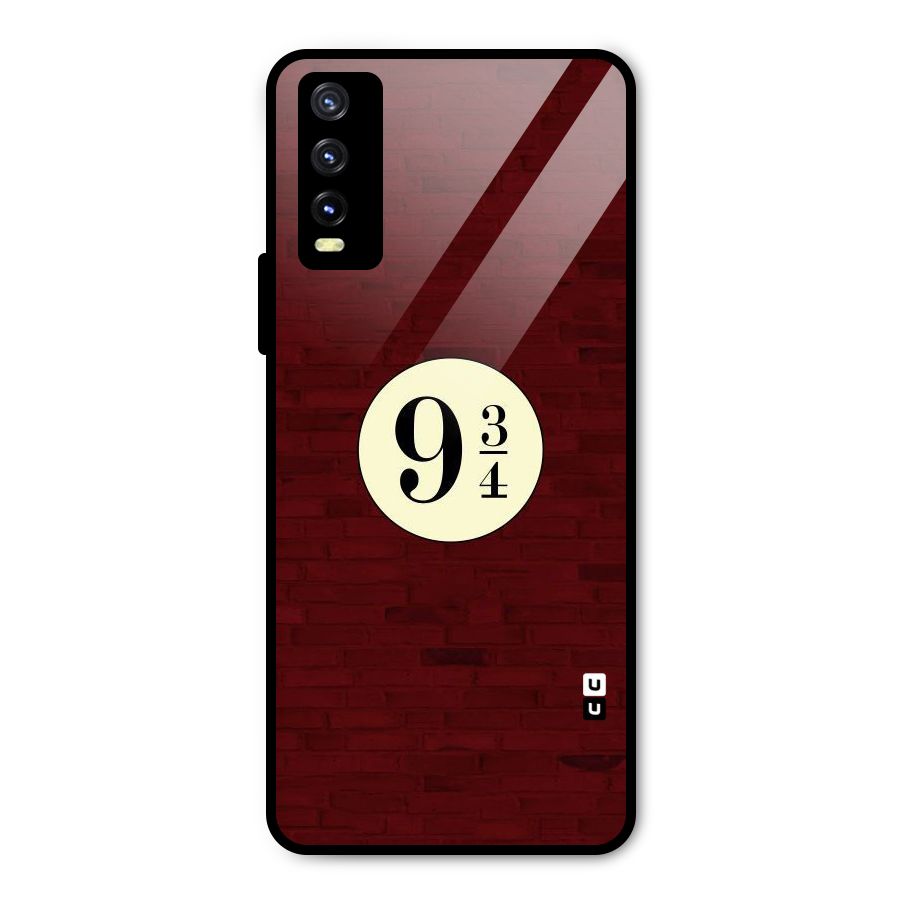 Red Wall Express Metal Back Case for Vivo Y20g