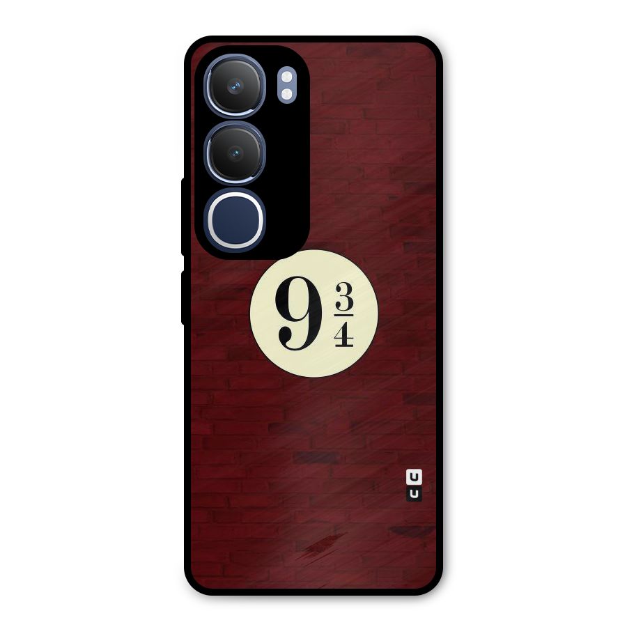 Red Wall Express Metal Back Case for Vivo Y29